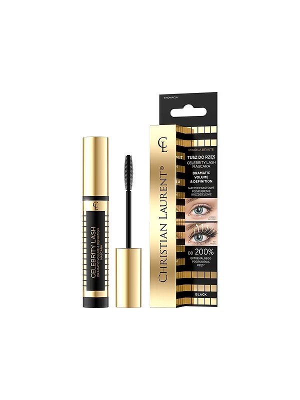 Eveline Christian Laurent Celebrity Lash Tusz do rzęs Pogrubienie i Rozdzielenie 7 ml