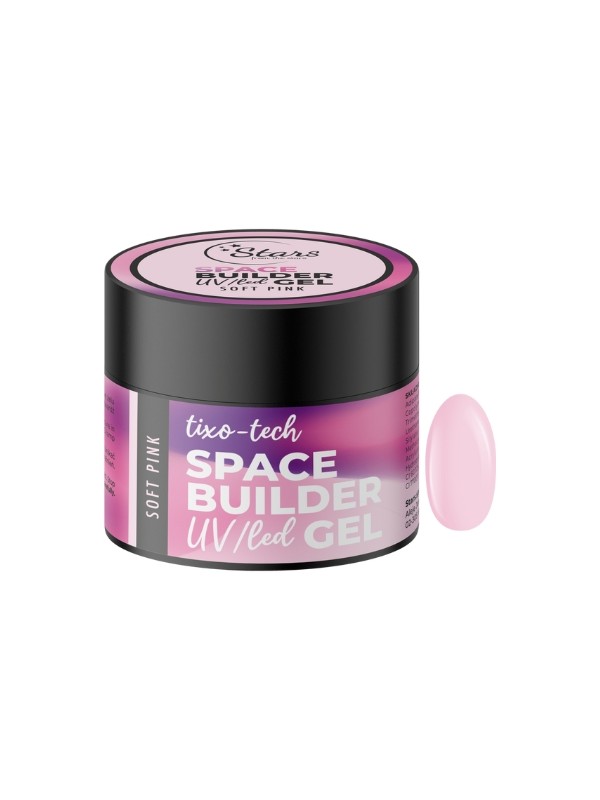 Stars from the Stars Space Bulider Gel Żel budujący UV/LED do paznokci Soft Pink 12 g