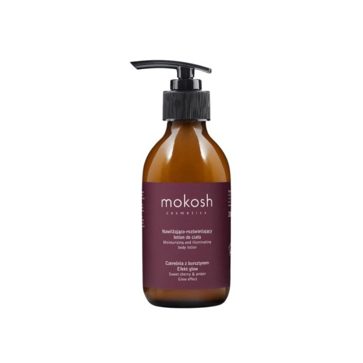 Mokosh moisturizing and illuminating body lotion Cherry 200 ml