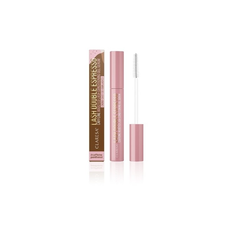 Живильна гелева сироватка Serum вій Claresa Lash Double Espresso 10 г