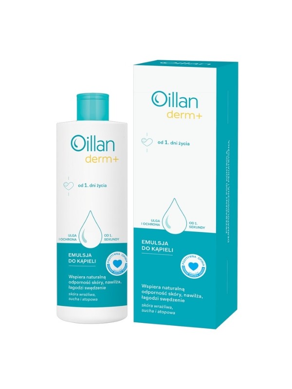 Oillan Derm+ Emulsja do kąpieli od 1. dnia życia 400 ml 