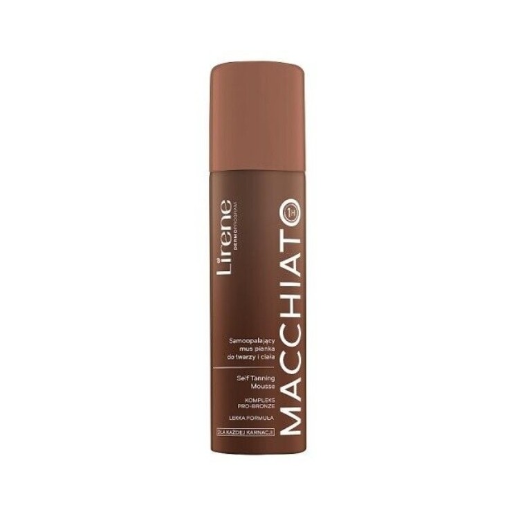 Lirene Self Tanning Mousse self-tanning mousse for face and body Macchiato 150 ml