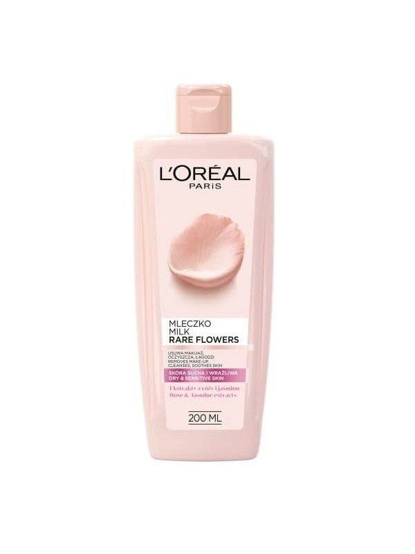 L'oreal Ideal Soft łagodzące Mleczko oczyszczające do skóry suchej i wrażliwej 200 ml