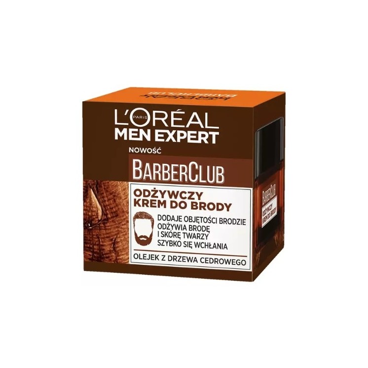 Живильний крем для бороди L'oreal Men Expert Barber Club 50 мл