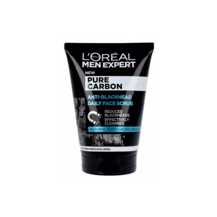 L'oreal Men Expert Pure Power Charcoal Facial Peeling against blackheads 100 ml