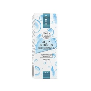 Глибоко зволожуюча гідросироватка для обличчя Lirene Aqua Bubbles Hyaluronic Acid 4D 30 мл