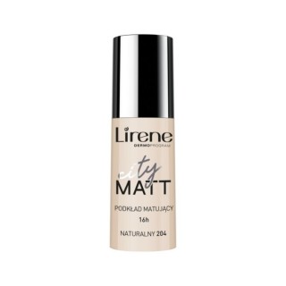 Lirene City Matt Mattifying and Smoothing Facial Fluid /204/ Natural 30 ml
