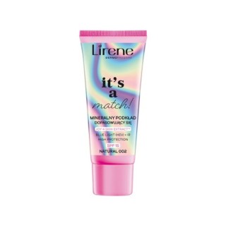 Мінеральний тональний крем для обличчя Lirene It's a Match SPF15 /002/ Natural 30 мл