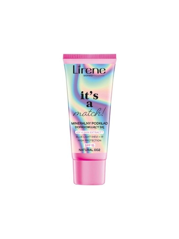 Lirene It's a Match mineralny Podkład do twarzy SPF15 /002/ Natural 30 ml