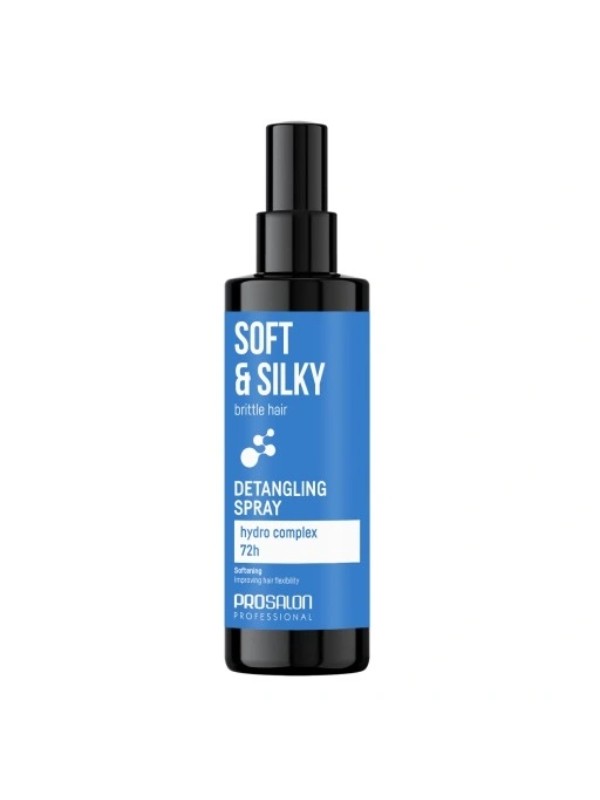 Prosalon Professional Soft&Silky Spray do włosów ułatwiający rozczesywanie 200 ml