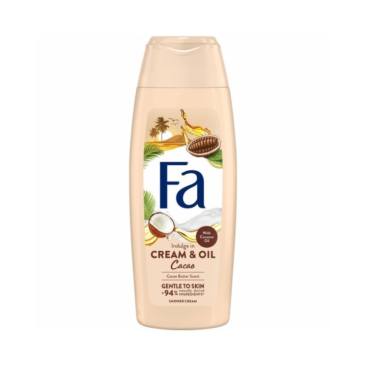 Вершковий гель для душу Fa Cream &Oil Cacao & Coco 250 мл