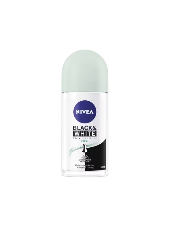 Nivea Roll-on Invisible Black&White Fresh 50 ml