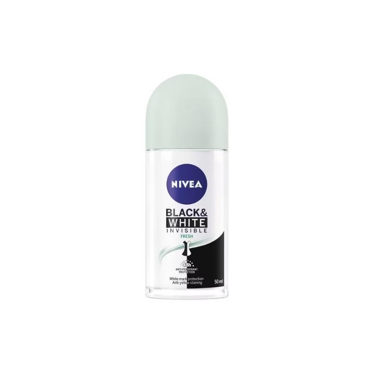 Nivea Roll-on Invisible Black & White Fresh 50 мл