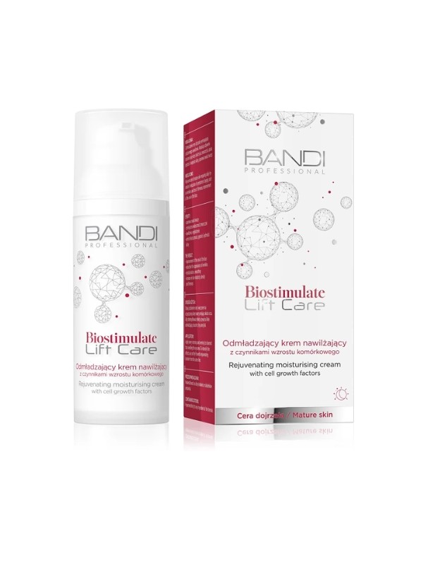 Bandi Biostimulate Lift Care odmładzający Krem do twarzy nawilżający z czynnikami wzrostu komórkowego 50 ml