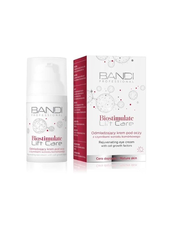 Bandi Biostimulate Lift Care odmładzający Krem pod oczy z czynnikami wzrostu komórkowego 30 ml