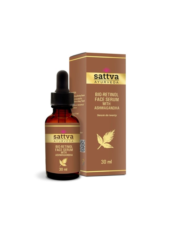 Sattva Ayurveda Bio Retinol Serum do twarzy Ashwagandha 30 ml