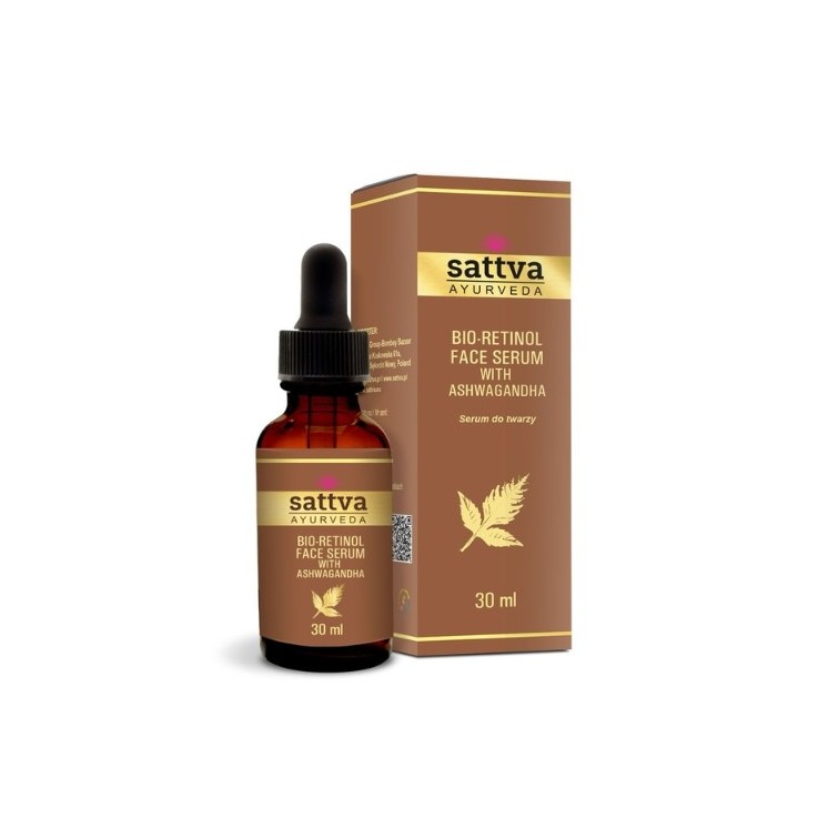 Sattva Ayurveda Bio Retinol Face Serum Ashwagandha 30 ml