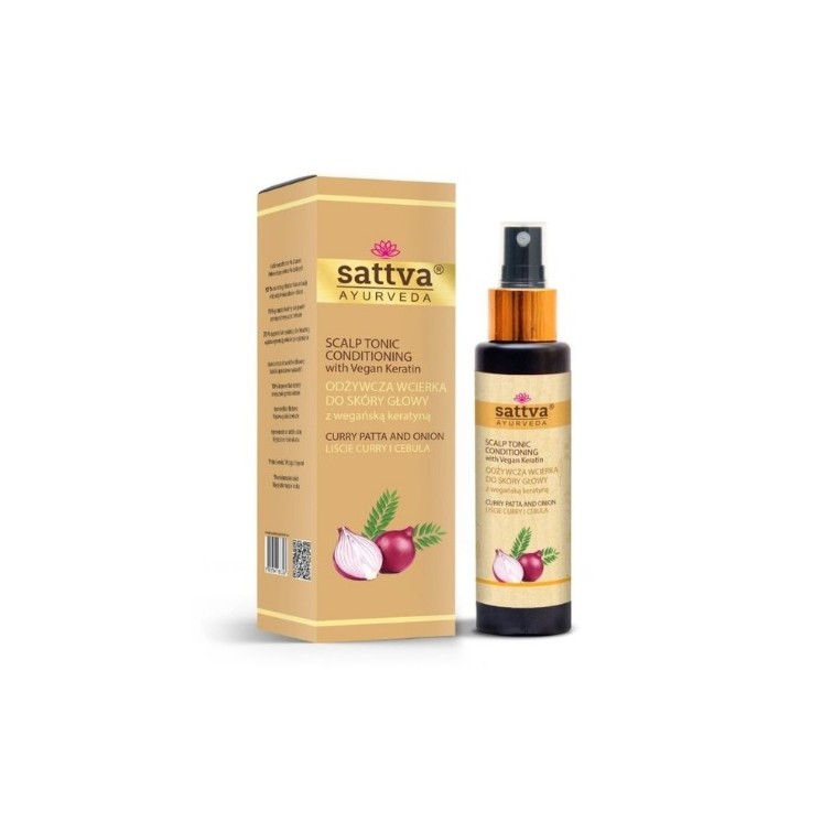 Sattva Ayurveda nourishing Scalp lotion Curry Leaves and Onion 100 ml