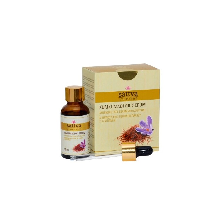 Sattva Ayurveda Facial Serum with Saffron 15 ml