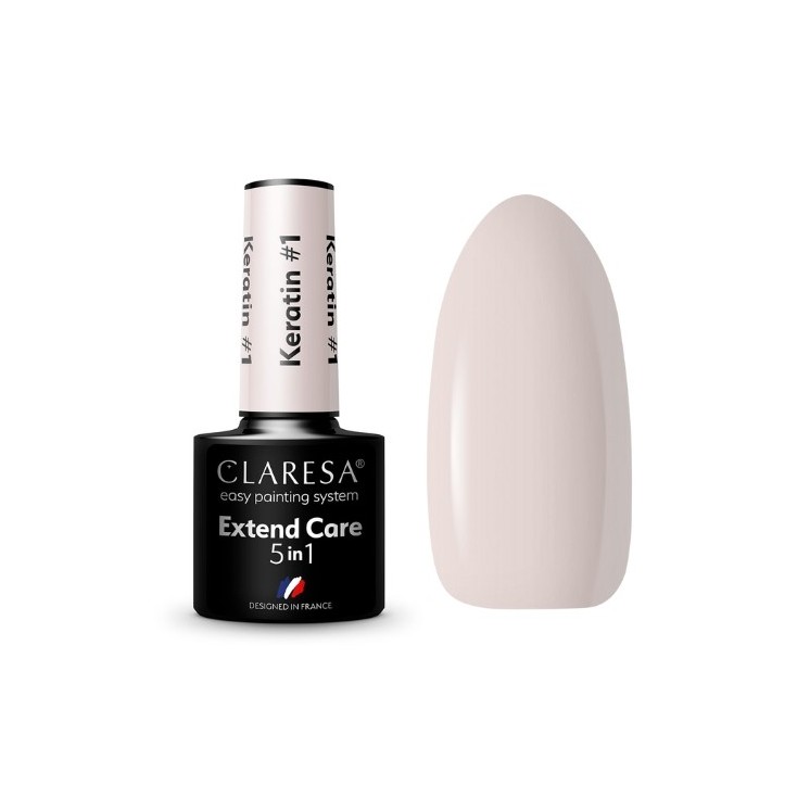 Claresa Hybrid Nail Base 5 in 1 Keratin /01/ 5 G
