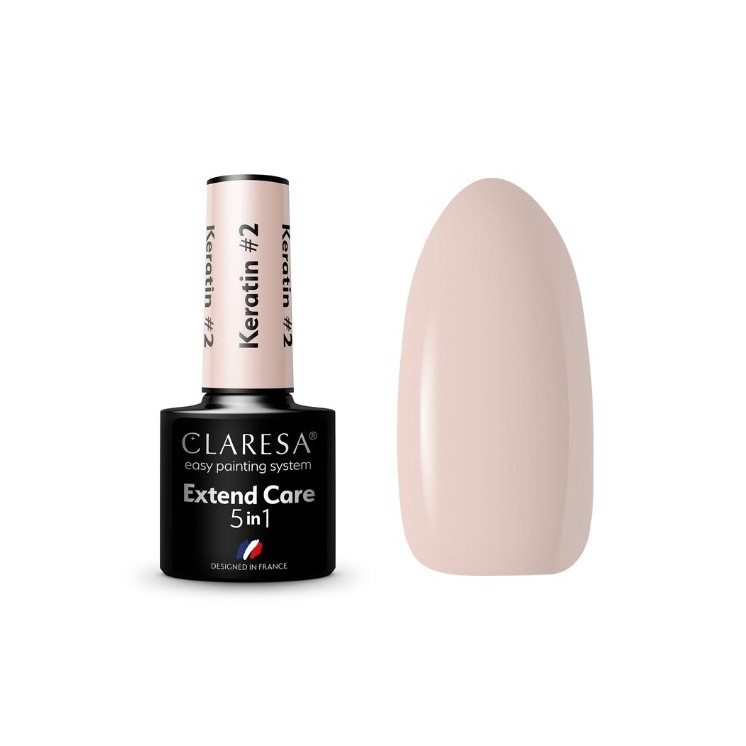 Claresa Hybrid Nail Base 5 in 1 Keratin /02/ 5 G