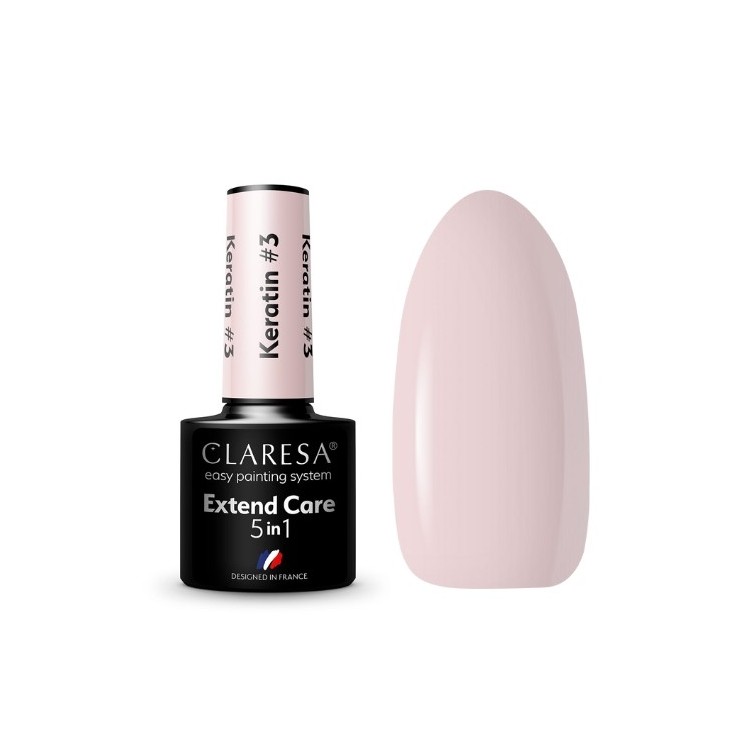 Claresa Hybrid Nail Base 5 in 1 Keratin /03/ 5G