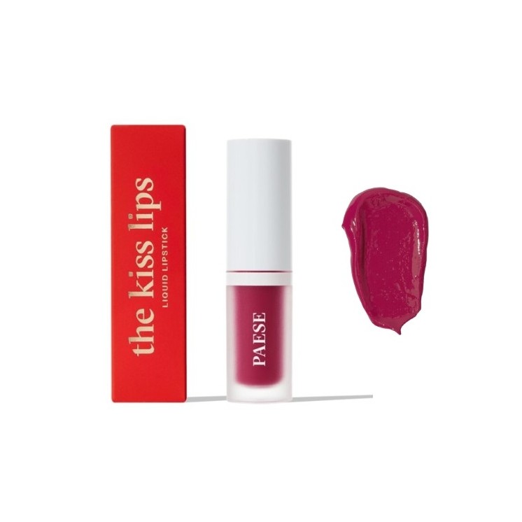 Paese The Kiss Lips Matte Creamy Liquid Lipstick 05 Raspberry Red 3,4 мл