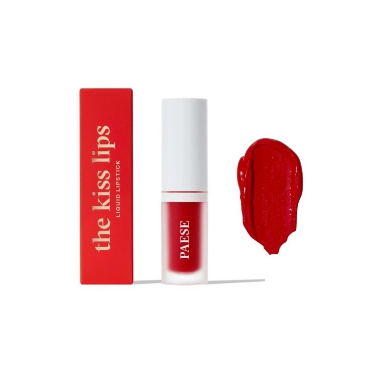 Paese The Kiss Lips Matte Creamy Liquid Lipstick 06 Classic Red 3,4 мл