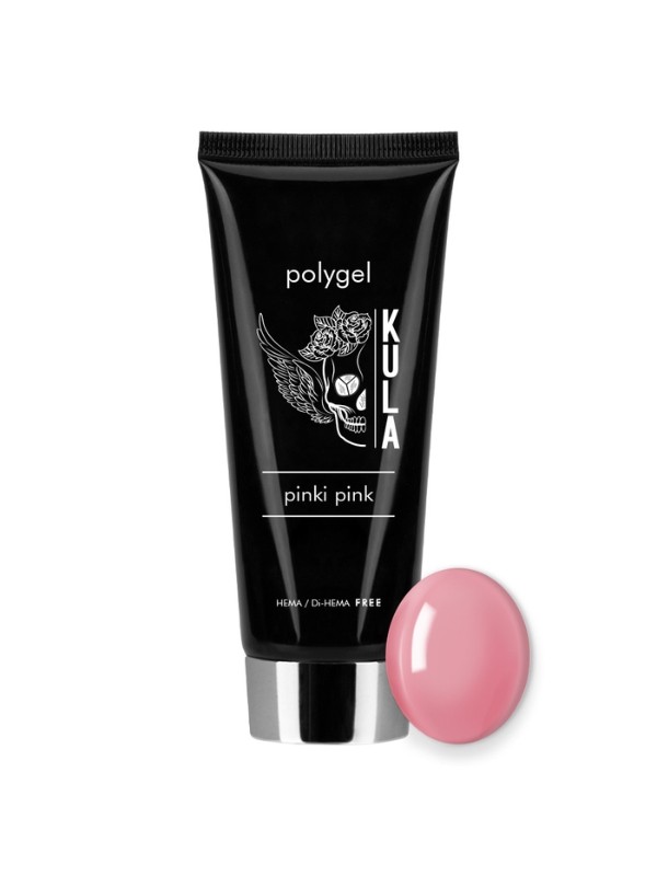 PolyGel akrylożel budujący Kula Nails Hema/di-Hema free Pinki Pink 50 ml