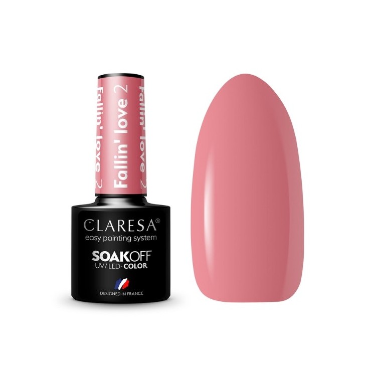 Claresa Fallin' Love Hybrid nail polish /2/ 5 g