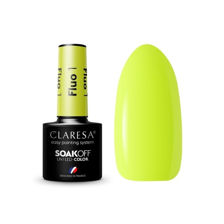 Claresa Fluo Hybrid nail polish /1/ 5 g