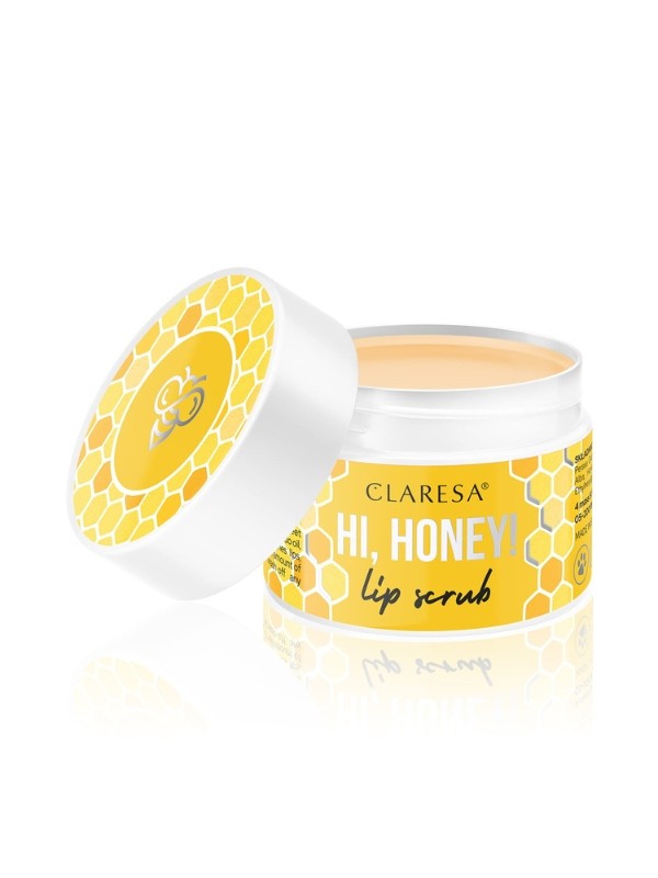 Claresa Hi, Honey Peeling do ust Odżywczy Miodowy 15 g