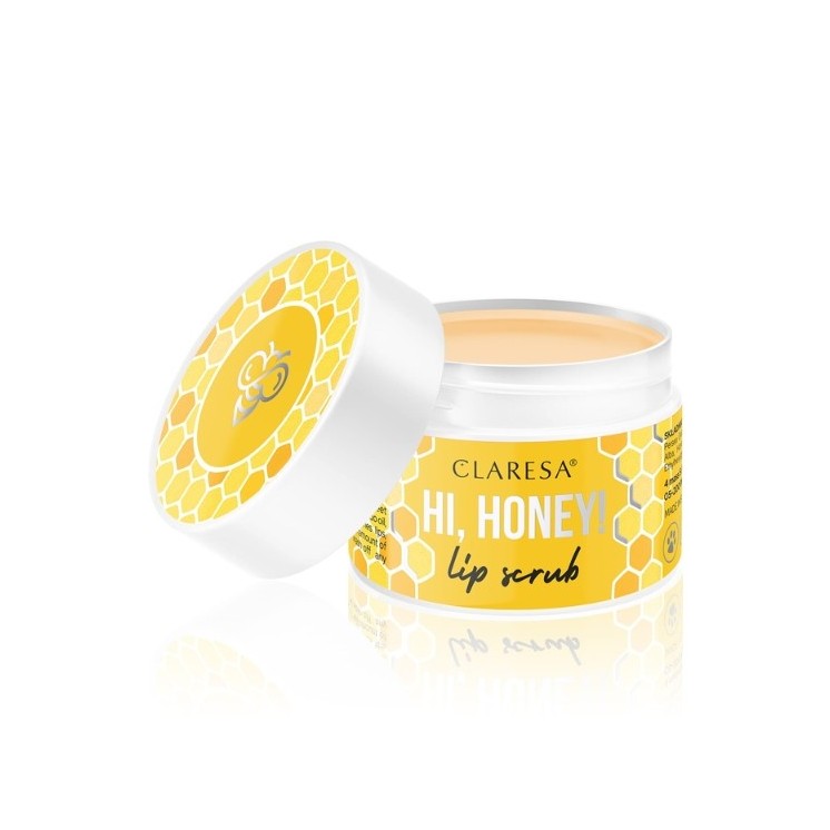 Claresa Hi, Honey поживний медовий Peeling для губ 15 г