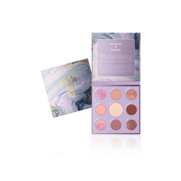 Палетка тіней для повік Claresa Bride Light 11,8 г