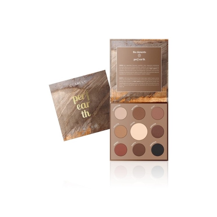 Claresa Paleta cieni do powiek Perf Earth 11.8  g