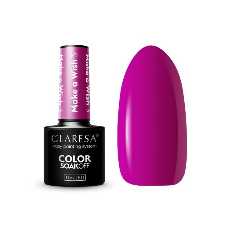Гібридний лак Claresa Make A Wish /3/ 5 г