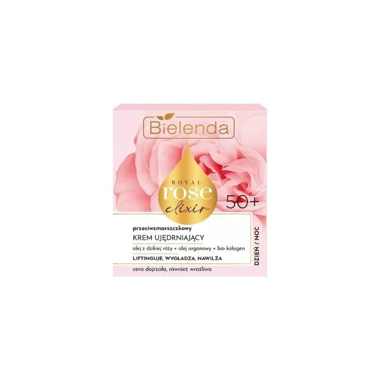Bielenda Royal Rose Elixir Anti-Wrinkle Firming Face Cream for Sensitive Skin 50+ 50 ml