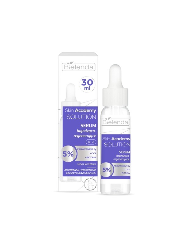 Bielenda Skin Academy Solutions Serum łagodząco - regenerujące Provitamina B5 + CICA + Ektionina  30 ml