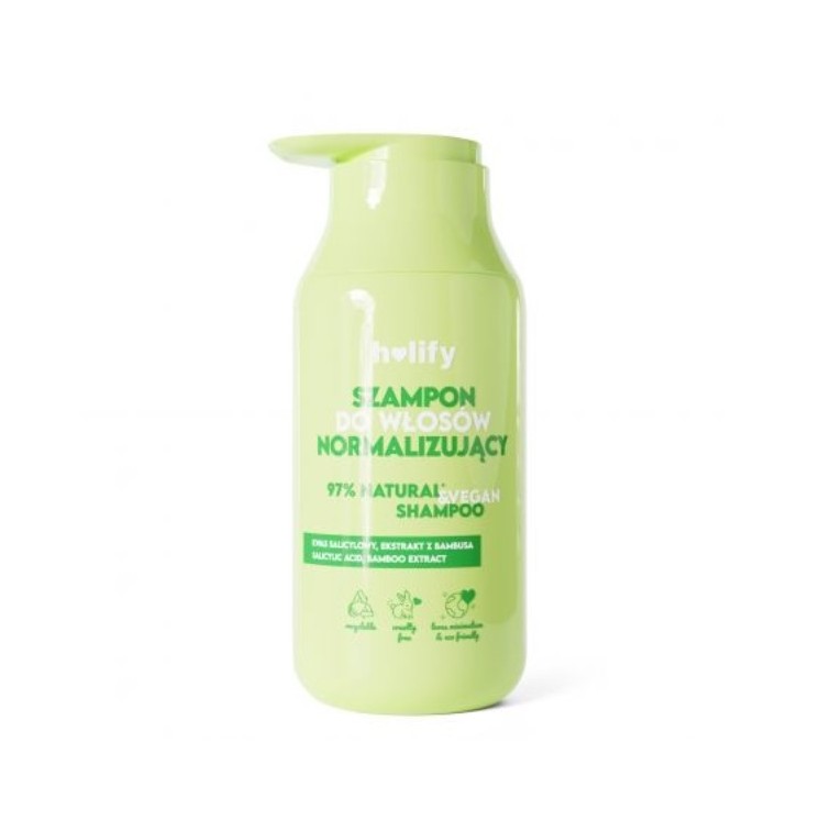 Holify Normalizing Hair Shampoo with Bamboo Extract & Salicylic Acid 300 ml