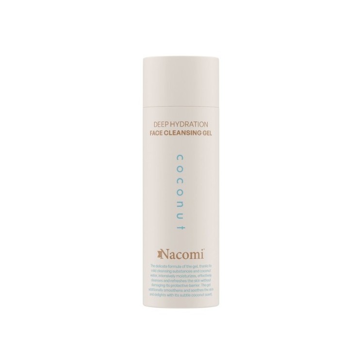 Гель для вмивання Nacomi Deep hydration Coconut 150 мл