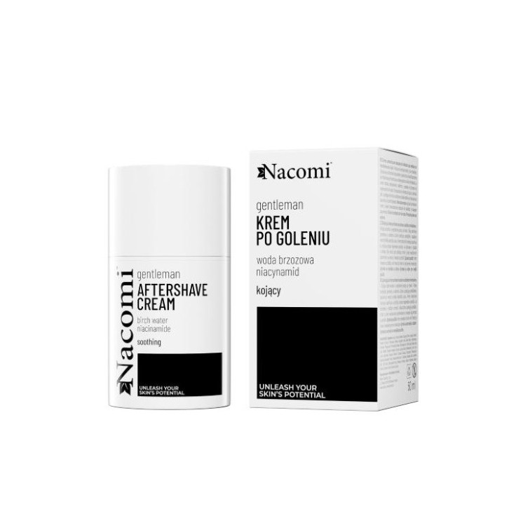 Nacomi Gentelman soothing Aftershave cream for men 50 ml