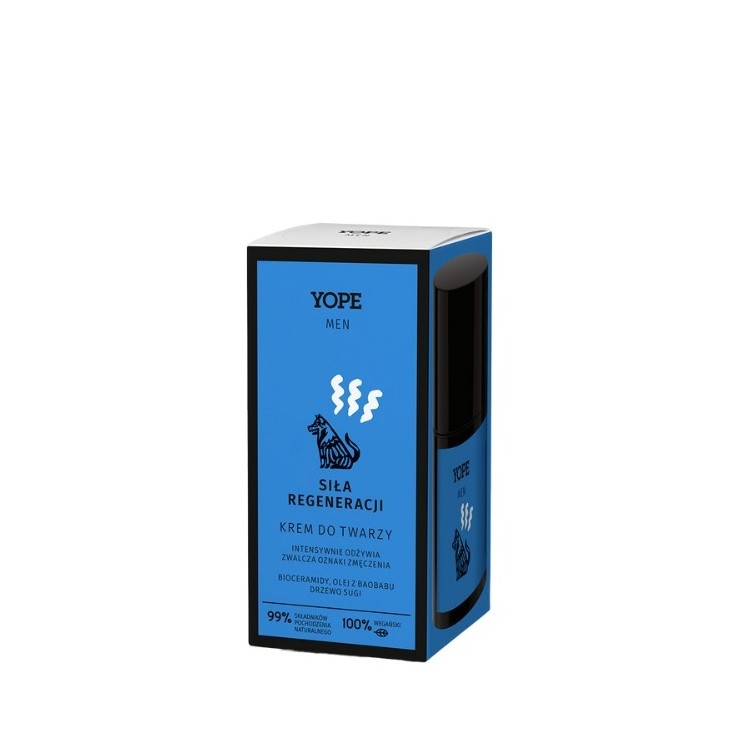 YOPE Men Wood Face cream for men Regeneration power 50 ml