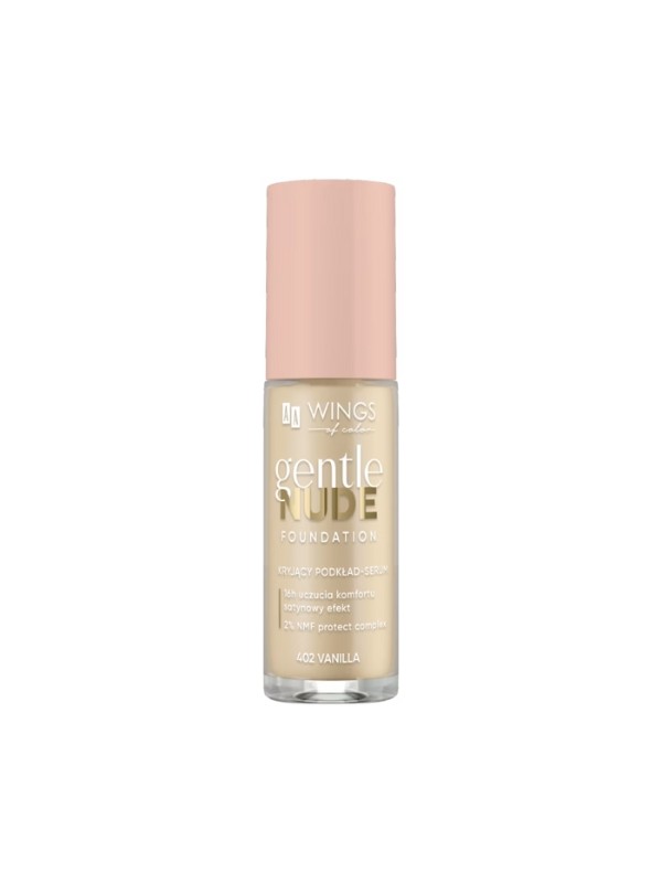 AA Wings of Color Gentle Nude Foundation Kryjący podkład-serum 402 Vanilla 30 ml