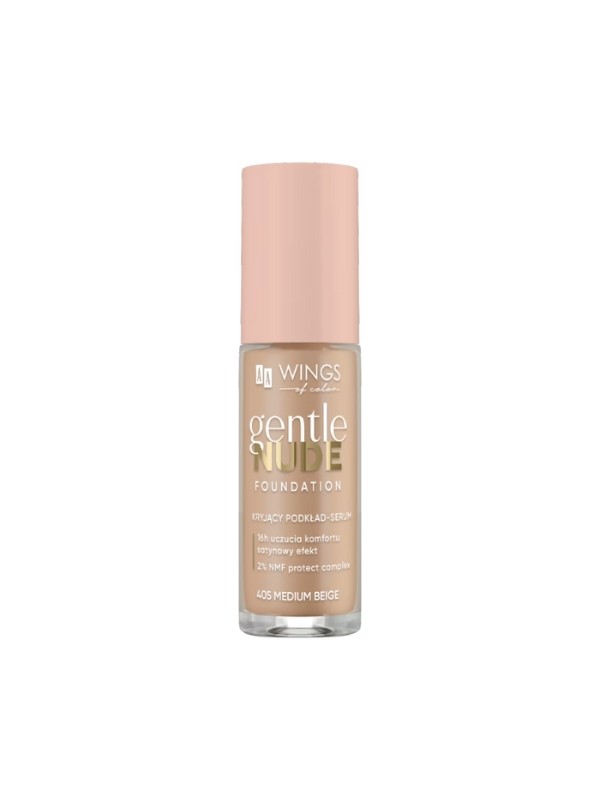 AA Wings of Color Gentle Nude Foundation Kryjący podkład-serum 405 Medium Beige 30 ml