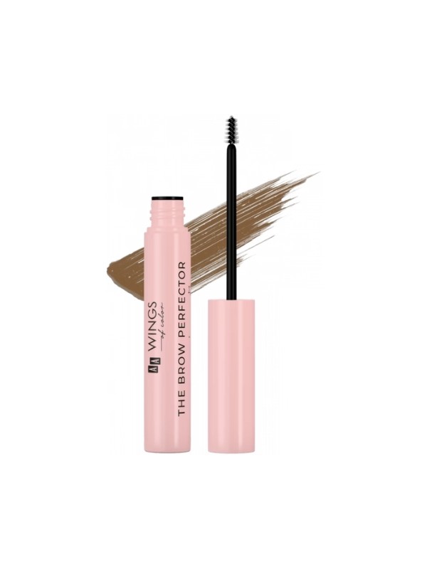 AA Wings of Color Star Secrets The Brow Perfector kolor-definiujący żel do brwi 01 Light Brown 6 ml