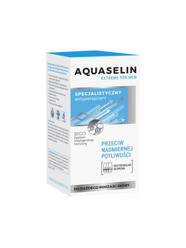 Aquaselin Extreme Men Roll-on przeciw nadmiernej potliwości 50 ml