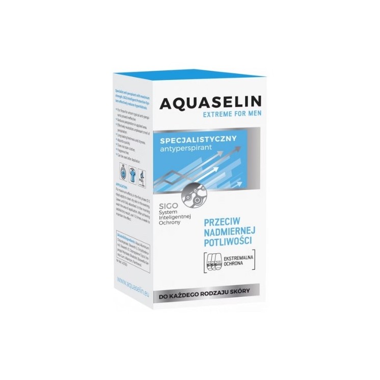 Aquaselin Extreme Men Roll-on against excessive sweating 50 ml