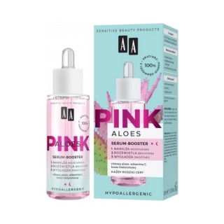 AA Aloes Pink Serum - бустер для обличчя з гіалуроновою кислотою 30 мл