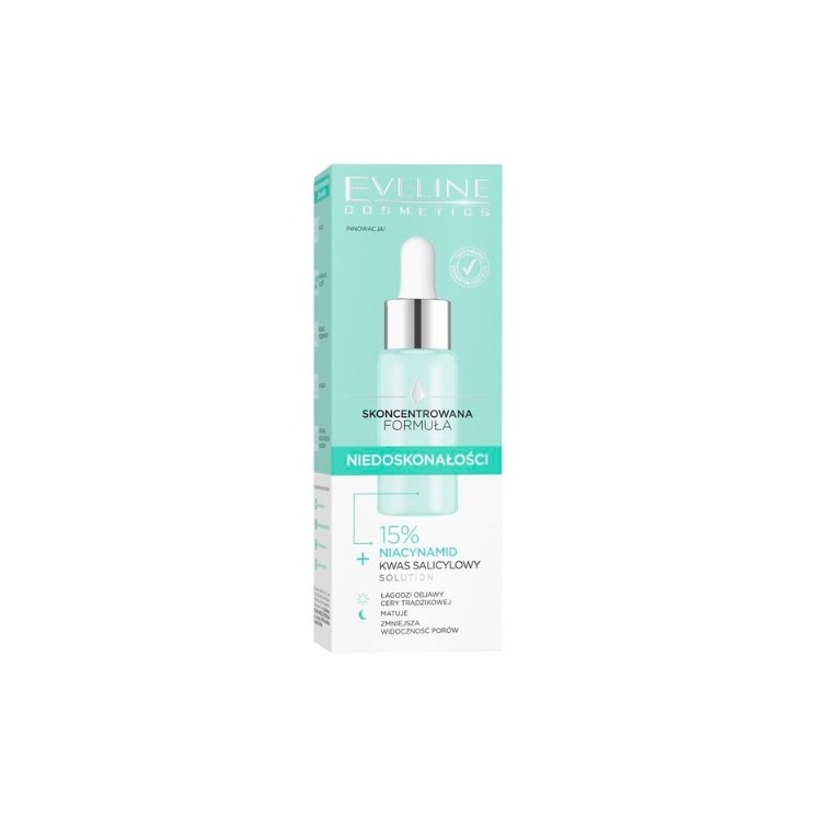 Eveline Concentrated Formula Face Serum for Day and Night Imperfections 18 ml