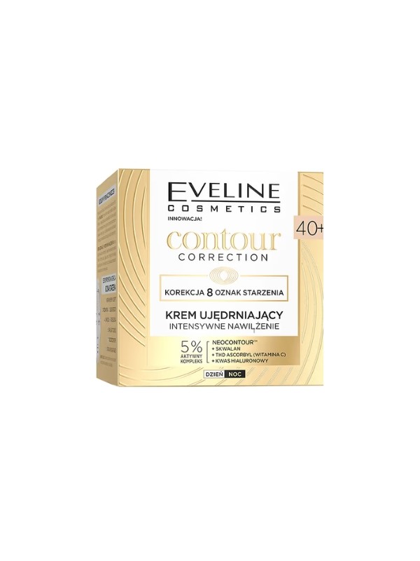 Eveline Contour Correction ujędrniający Krem do twarzy intensywnie nawilżający 40+ 50 ml